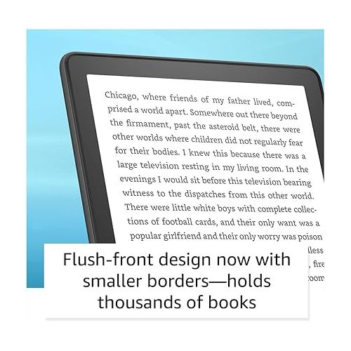  Amazon Kindle Paperwhite (16 GB) ? Now with a larger display, adjustable warm light, increased battery life, and faster page turns ? Without Lockscreen Ads ? Black