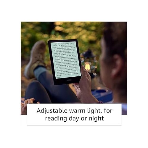  Amazon Kindle Paperwhite Signature Edition (32 GB) - With auto-adjusting front light, wireless charging, 6.8“ display, and up to 10 weeks of battery life - Without Lockscreen Ads - Black