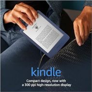International Version - Kindle - The lightest and most compact Kindle, now with a 6” 300 ppi high-resolution display, and 2x the storage - Denim