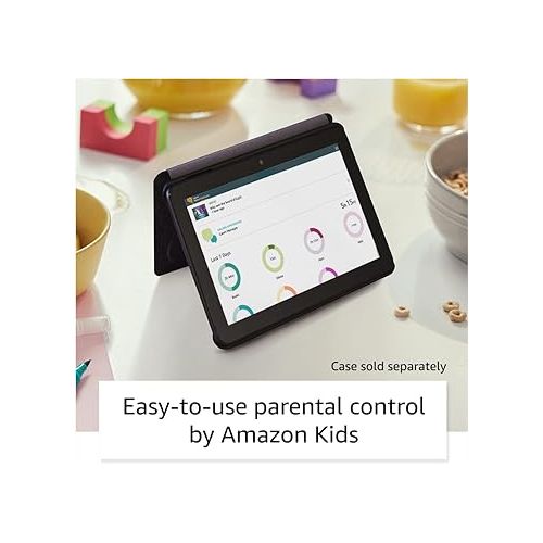  Amazon Fire 7 tablet, 7” display, read and watch, under $60 with 10-hour battery life, (2022 release), 16 GB, Black