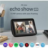 Certified Refurbished Echo Show 8 (2nd Gen, 2021 release) | HD smart display with Alexa and 13 MP camera | Charcoal