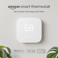 Amazon Smart Thermostat - Save money and energy - Works with Alexa and Ring - C-wire required