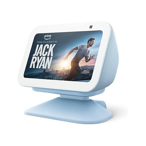  Echo Show 5 (3rd Gen) Adjustable Stand with USB-C Charging Port | Cloud Blue