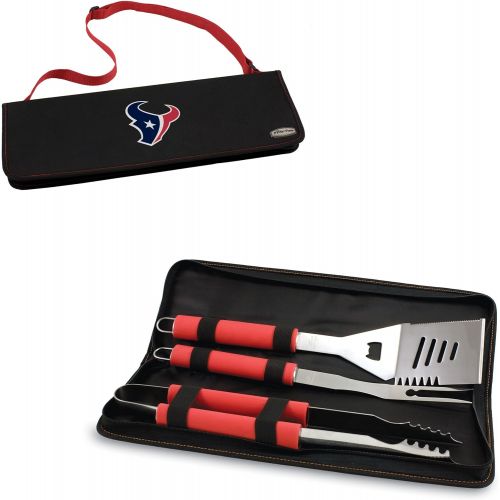  Amazon NFL Houston Texans Metro 3-Piece BBQ Tool Set in Carry Case