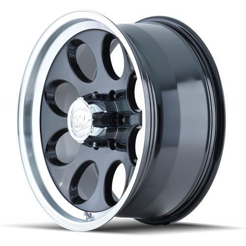  Amazon Ion Alloy 171 Black Wheel with Machined Lip (18x9/6x139.7mm)