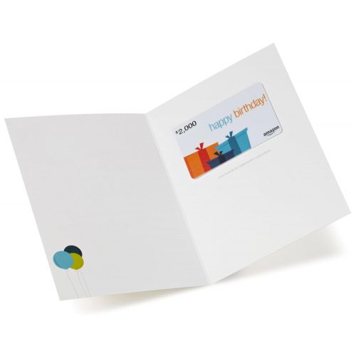  Amazon.com Gift Card in a Greeting Card (Various Designs)