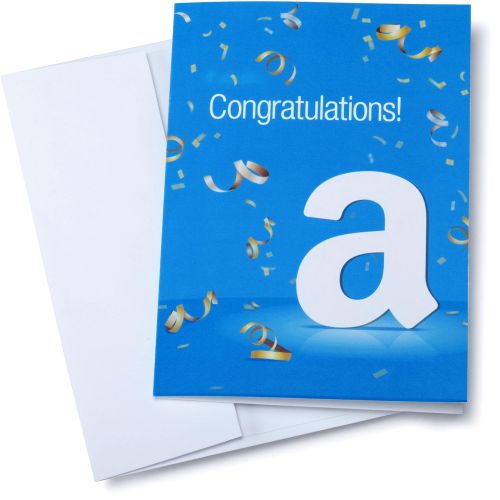  Amazon.com Gift Card in a Greeting Card (Various Designs)