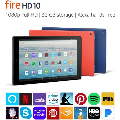  [아마존 핫딜]  [아마존핫딜]From: Fire HD 10 Tablet with Alexa Hands-Free, 10.1 1080p Full HD Display, 32 GB, Black