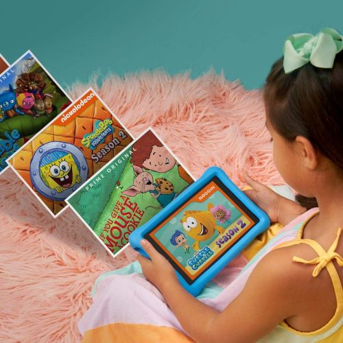  [아마존 핫딜] [아마존핫딜]Amazon Fire HD 8 Kids Edition Tablet, 8 HD Display, 32 GB, Yellow Kid-Proof Case