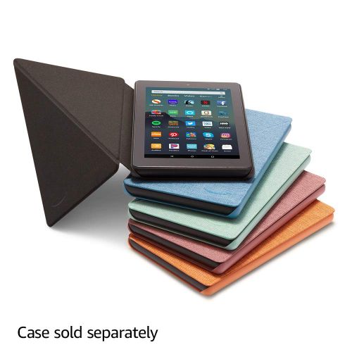  [아마존핫딜][아마존 핫딜] Fire 7 Tablet (7 display, 16 GB) - Black + Amazon Standing Case (Charcoal Black)