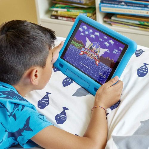  [아마존핫딜][아마존 핫딜] Amazon All-New Fire HD 10 Kids Edition Tablet  10.1” 1080p full HD display, 32 GB, Blue Kid-Proof Case