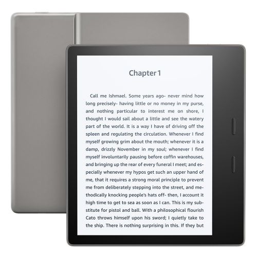  [아마존핫딜][아마존 핫딜] Amazon Kindle Oasis E-reader (Previous Generation - 9th)  Graphite, 7 High-Resolution Display (300 ppi), Waterproof, Built-In Audible, 32 GB, Wi-Fi - with Special Offers (Closeout)