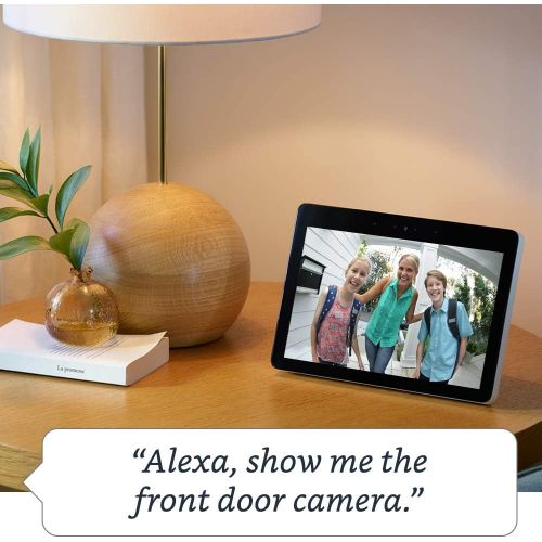  [아마존핫딜][아마존 핫딜] Amazon Echo Show (2nd Gen) with Philips Hue Bulb - Alexa smart home starter kit - Charcoal