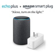 [아마존핫딜][아마존 핫딜] Echo Plus (2nd Generation) with Amazon Smart Plug - Charcoal