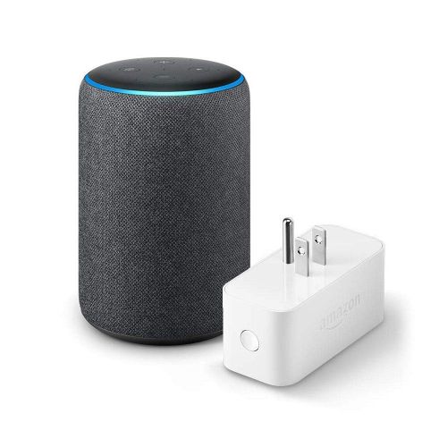  [아마존핫딜][아마존 핫딜] Echo Plus (2nd Generation) with Amazon Smart Plug - Charcoal