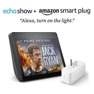 [아마존핫딜][아마존 핫딜] Echo Show (2nd Gen) with Amazon Smart Plug - Charcoal