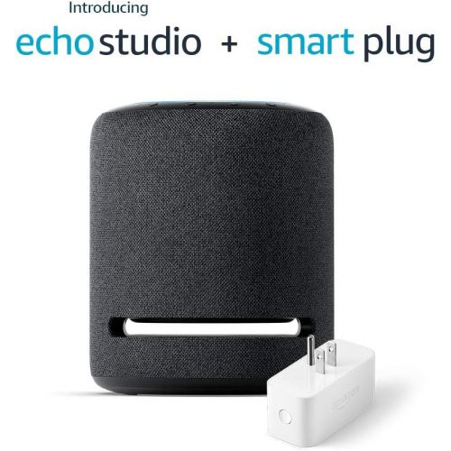  [아마존핫딜][아마존 핫딜] Echo Studio (Charcoal) with Amazon Smart Plug