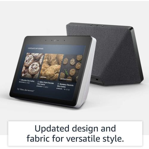  [아마존핫딜][아마존 핫딜] Amazon Echo Show (2nd Gen)  Premium sound and a vibrant 10.1” HD screen - Charcoal