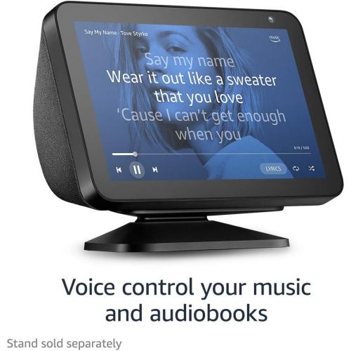  [아마존핫딜][아마존 핫딜] Amazon Echo Show 8 Charcoal with Adjustable Stand and TP-Link simple set up smart plug