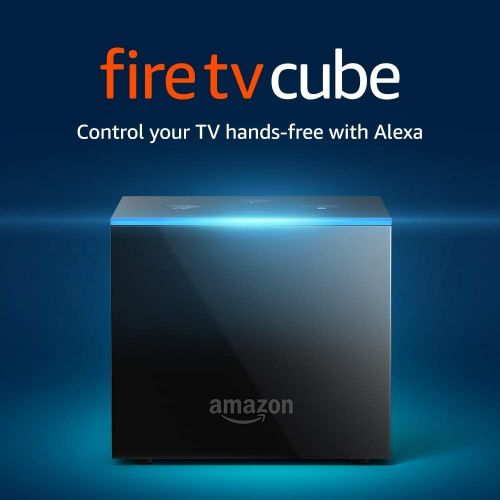  [아마존베스트]Amazon Fire TV Cube, hands-free with Alexa and 4K Ultra HD, streaming media player