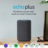 [아마존베스트]From: Echo Plus (2nd Gen) - Premium sound with built-in smart home hub - Charcoal