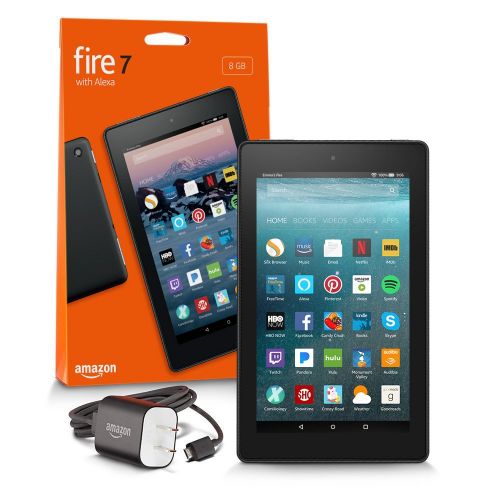  [아마존베스트]From: Fire 7 Tablet (7 display, 8 GB) - Black - (Previous Generation - 7th)