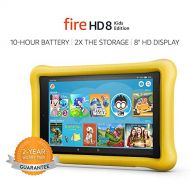 [아마존베스트]From: Fire HD 8 Kids Edition Tablet, 8 HD Display, 32 GB, Yellow Kid-Proof Case