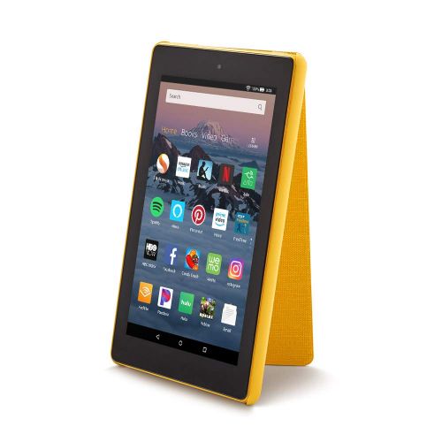  [아마존베스트]Amazon Fire HD 8 Tablet Case (Compatible with 7th and 8th Generation Tablets, 2017 and 2018 Releases), Charcoal Black