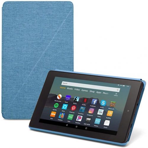  [아마존베스트]Amazon Fire 7 Tablet Case (Compatible with 9th Generation, 2019 Release), Twilight Blue