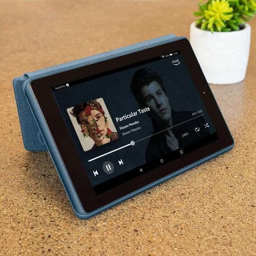  [아마존베스트]Amazon Fire 7 Tablet Case (Compatible with 9th Generation, 2019 Release), Plum