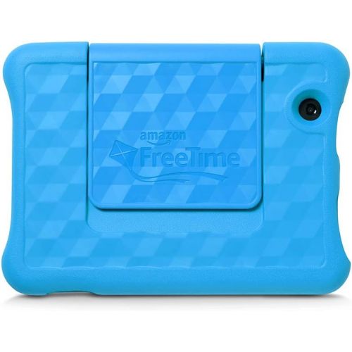  [아마존베스트]Amazon Kid-Proof Case for Fire 7 Tablet (Compatible with 9th Generation Tablet, 2019 Release), Blue