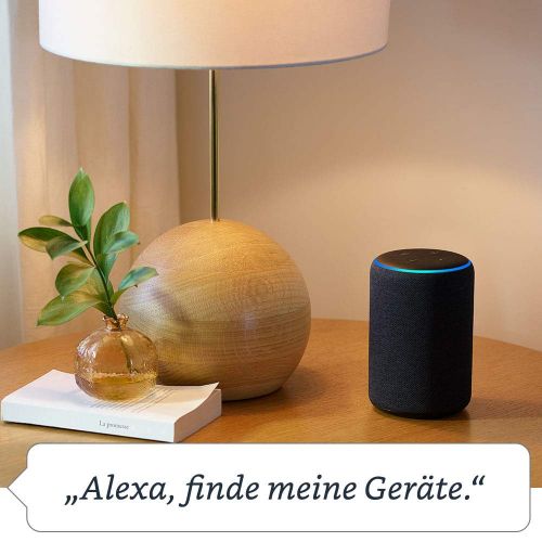  [아마존 핫딜]  [아마존핫딜]Amazon Echo Plus (2. Gen.), Anthrazit Stoff + Philips Hue White Lampe