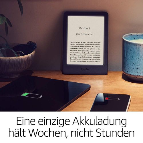  [아마존 핫딜]  [아마존핫딜]Amazon Der neue Kindle, jetzt mit integriertem Frontlicht  mit Spezialangeboten  Schwarz