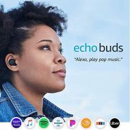 [아마존베스트]Amazon Introducing Echo Buds  Wireless earbuds with immersive sound, active noise reduction, and Alexa