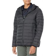 Amazon Essentials Mens Lightweight Water-Resistant Packable Hooded Puffer Jacket