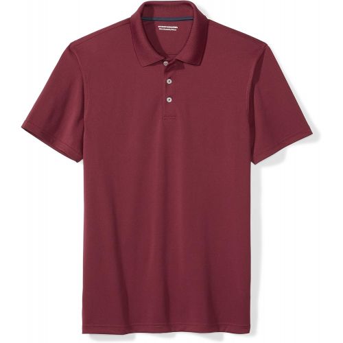  Amazon Essentials Mens Slim-Fit Quick-Dry Golf Polo Shirt