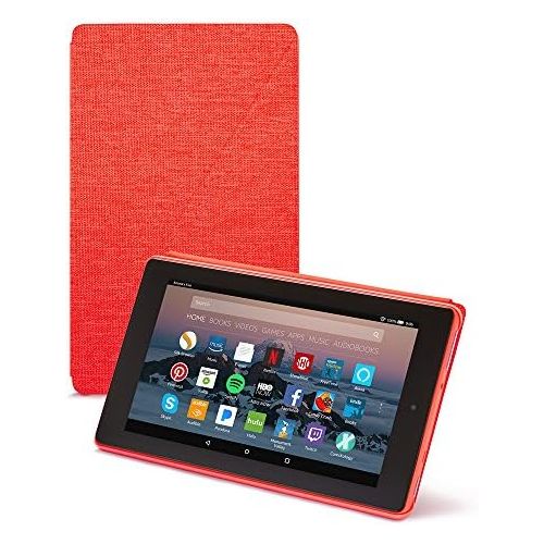  Amazon Fire 7 Tablet Case (7th Generation, 2017 Release), Punch Red