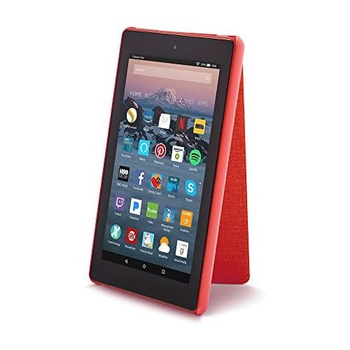  Amazon Fire 7 Tablet Case (7th Generation, 2017 Release), Punch Red