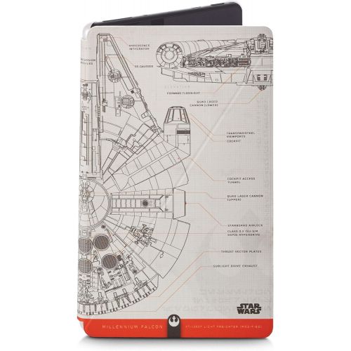  Amazon Fire 7 Tablet Case, Star Wars Millennium Falcon (Limited Edition)