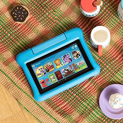  Amazon Kid-Proof Case for Fire 7 Tablet (Compatible with 9th Generation Tablet, 2019 Release), Purple