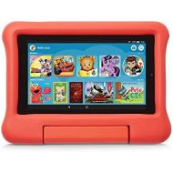 Amazon Kid-Proof Case for Fire 7 Tablet (Compatible with 9th Generation Tablet, 2019 Release), Red