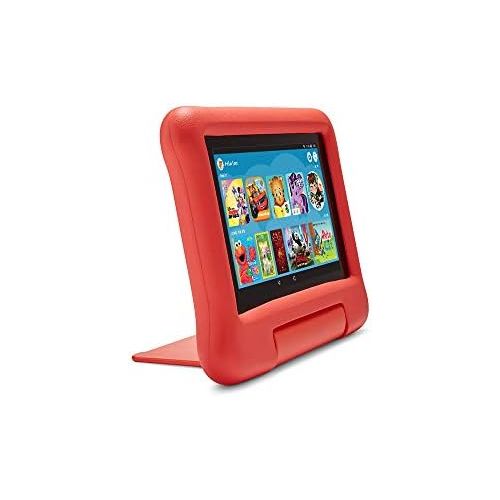  Amazon Kid-Proof Case for Fire 7 Tablet (Compatible with 9th Generation Tablet, 2019 Release), Red