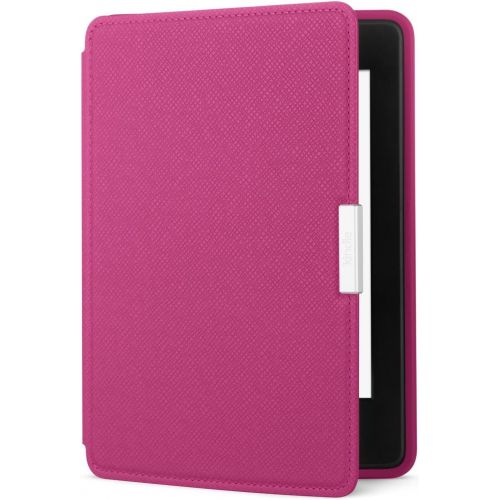  Amazon Kindle Paperwhite Leather Case, Ink Fuchsia - fits all Paperwhite generations prior to 2018 (Will not fit All-new Paperwhite 10th generation)