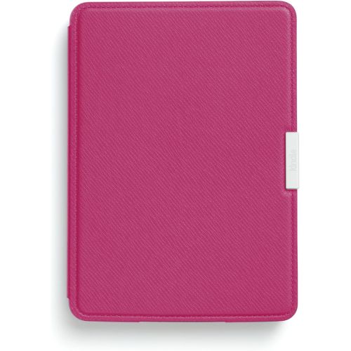  Amazon Kindle Paperwhite Leather Case, Ink Fuchsia - fits all Paperwhite generations prior to 2018 (Will not fit All-new Paperwhite 10th generation)