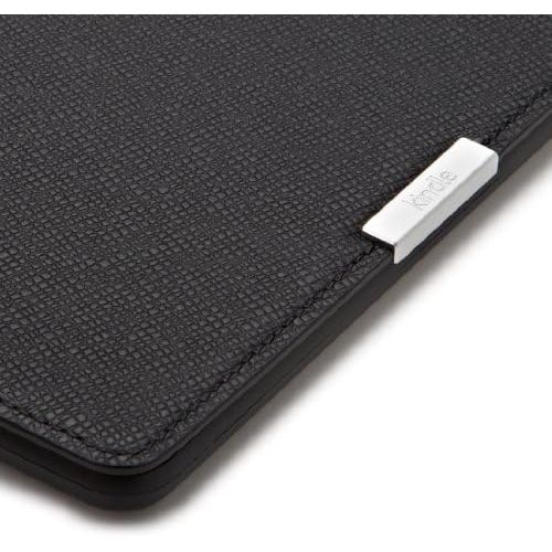  Amazon Kindle Paperwhite Leather Case, Onyx Black - fits all Paperwhite generations prior to 2018 (Will not fit All-new Paperwhite 10th generation)