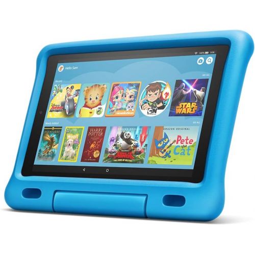  Amazon Kid-Proof Case for Fire HD 10 Tablet (Compatible with 7th and 9th Generations, 2017 and 2019 Releases), Blue