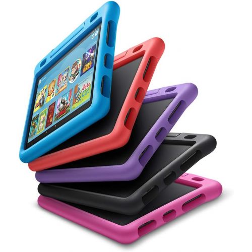  Amazon Kid-Proof Case for Fire HD 10 Tablet (Compatible with 7th and 9th Generations, 2017 and 2019 Releases), Red