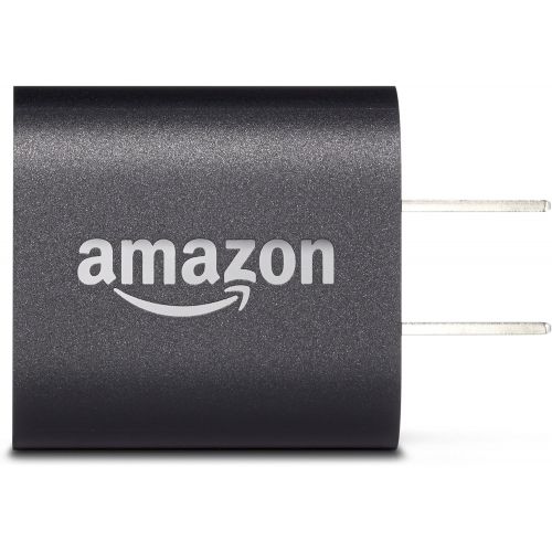  Amazon 5W USB Official OEM Charger and Power Adapter for Fire Tablets and Kindle eReaders - Black