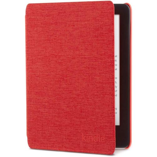  Amazon Kindle Fabric Cover - Punch Red (10th Gen - 2019 release onlywill not fit Kindle Paperwhite or Kindle Oasis).