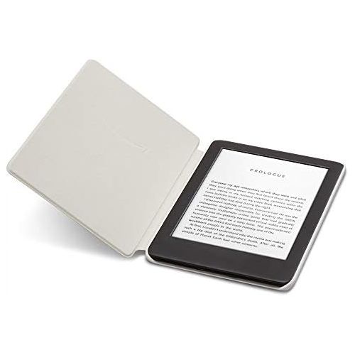  Amazon Kindle Fabric Cover - Sandstone White (10th Gen - 2019 release onlywill not fit Kindle Paperwhite or Kindle Oasis).